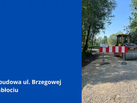 Przebudowa ul. Brzegowej w Zabłociu