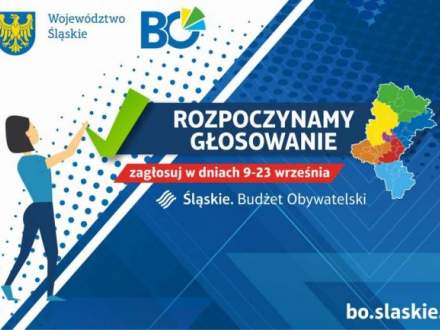 Rozpoczynamy głosowanie - Budżet Obywatelski Województwa Śląskiego Edycja II
