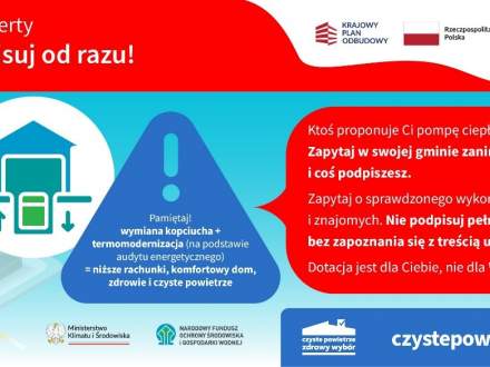 Czyste Powietrze - Sprawdzaj oferty i nie podpisuj od razu