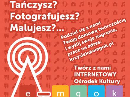 Twórz z nami INTERNETOWY Ośrodek Kultury