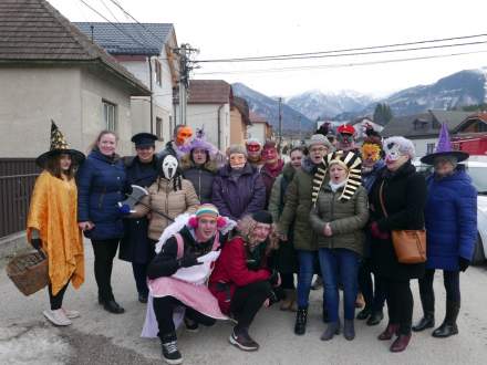 Pożegnali karnawał na Słowacji