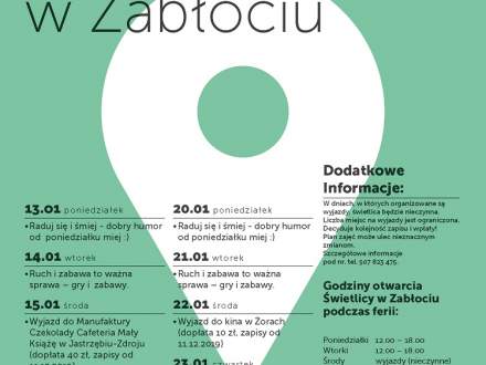 Ferie 2020- świetlica w Zabłociu