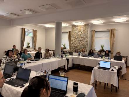 Szkolenie oświatowe w Chacie nad Zalewem