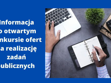 Informacja  o otwartym konkursie ofert na realizację zadań publicznych