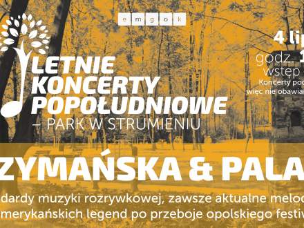 Letnie koncerty popołudniowe w parku