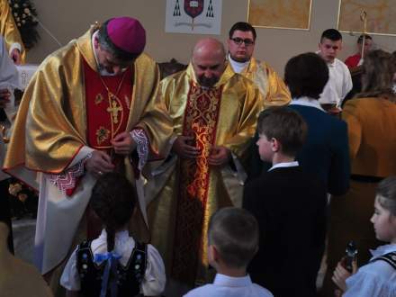 Uroczysta konsekracja kościoła w Zbytkowie