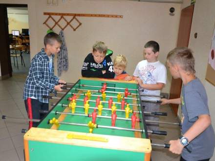 Zajęcia wakacyjne w świetlicy środowiskowej w Zbytkowie