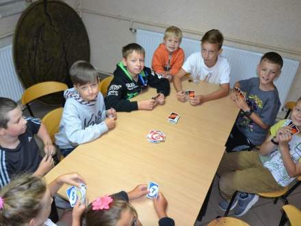 Zajęcia wakacyjne w świetlicy środowiskowej w Zbytkowie