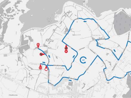 Mapa Rajd Śląska 11 września 2021