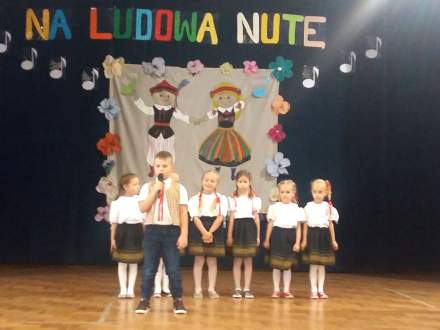Na ludową nutę fot. Archiwum Przedszkola
