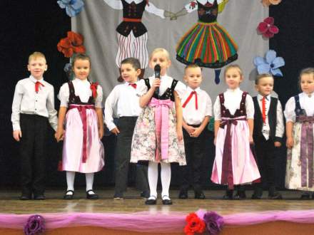 Na ludową nutę fot. Archiwum Przedszkola