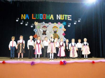 Na ludową nutę fot. Archiwum Przedszkola