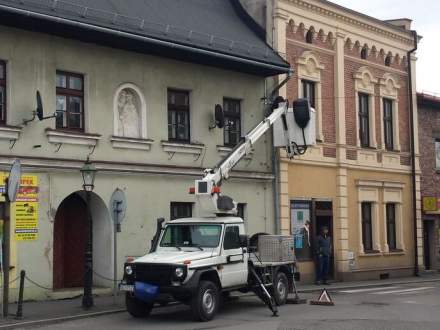 Montaż monitoringu w centrum Strumienia