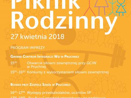 Plakat Kwietniowy Piknik Rodzinny