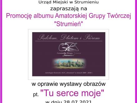 Zaproszenie na promocję albumu - Plakat