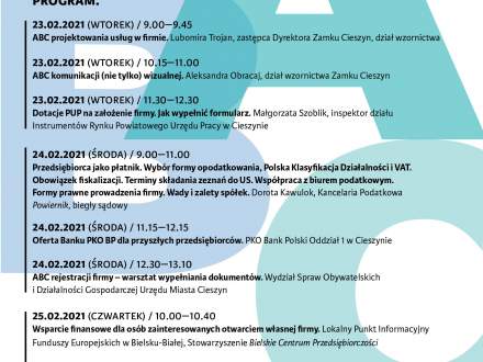 ABC Przedsiębiorczości plakat