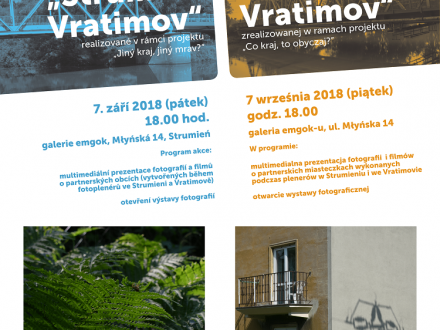 Plakt wystawa Vratimov Strumień