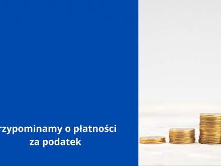 Przypominamy o płatności