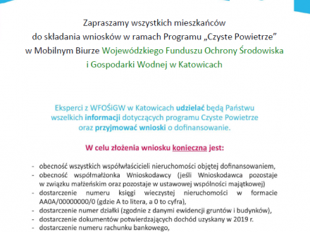 Plakat - złóż wniosek o dofinansowanie