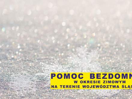 Pomoc bezdomnym - grafika informacyjna