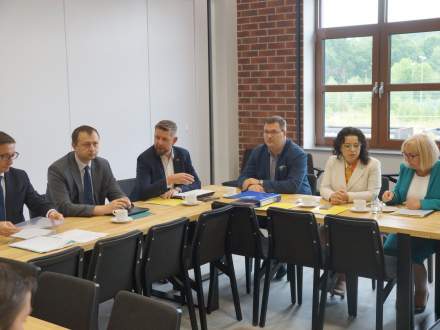 Posiedzenie Zarządu Śląskiego Związku Gmin i Powiatów w Wodzisławiu Śląskim