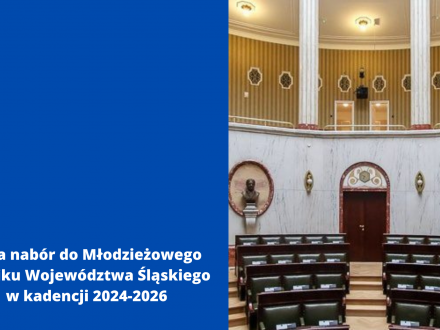 Trwa nabór do Młodzieżowego Sejmiku Województwa Śląskiego w kadencji 2024-2026