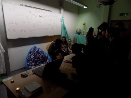 Gimnazjaliści w Śenovie