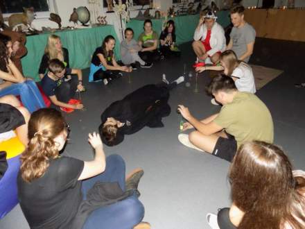 Gimnazjaliści w Śenovie