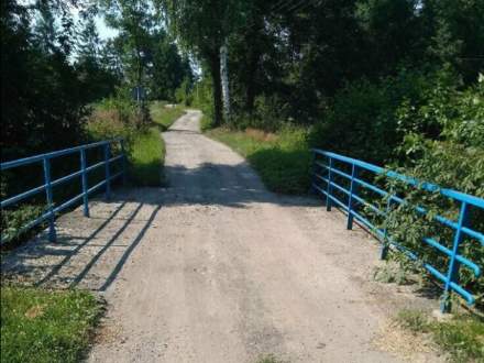 Most przy ul. Skrajnej