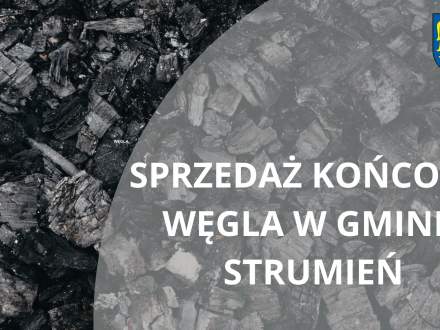 Sprzedaż końcowa węgla w gminie Strumień