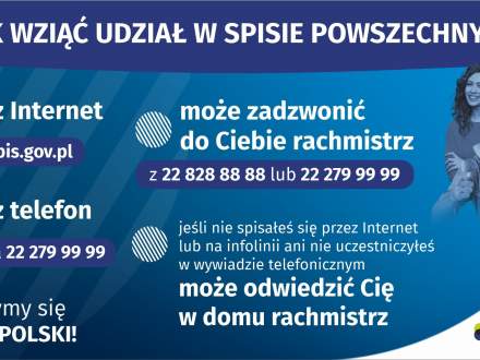 Jak wziać udział w Spisie Powszechnym? - GRAFIKA