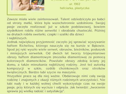 Urszula Strządała - informacja o twórcy