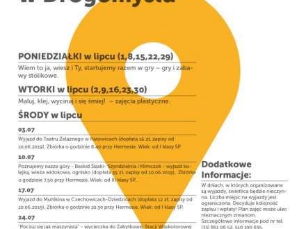 Wakacje w świetlicy w Drogomyślu