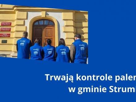 Trwają kontrole palenisk w gminie Strumień