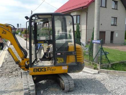 ul. Romantyczna w trakcie prac