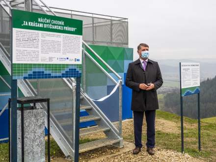 Otwarcie wieży obserwacyjnej w Bytčy