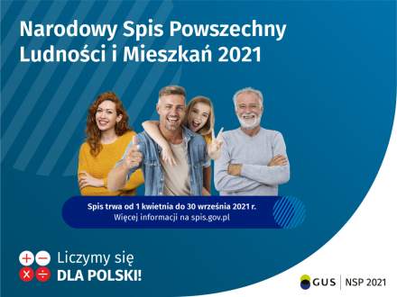 Narodowy Spis Powszechny Ludności i Mieszkań NSP 2021