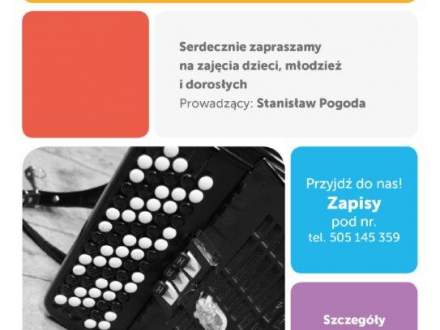 Keyboard, gtara, akordeon