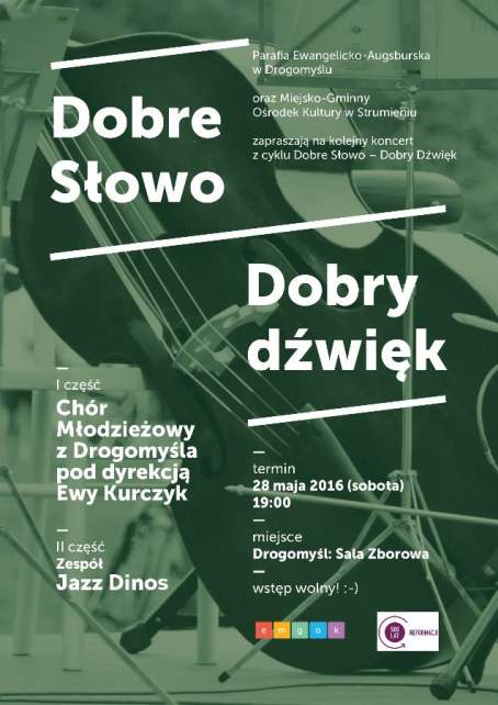 plakat Dobre Słowo, Dobry Dźwięk