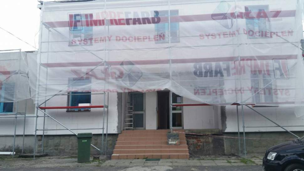 Trwa remont ośrodka zdrowia w Pruchnej fot. ARC