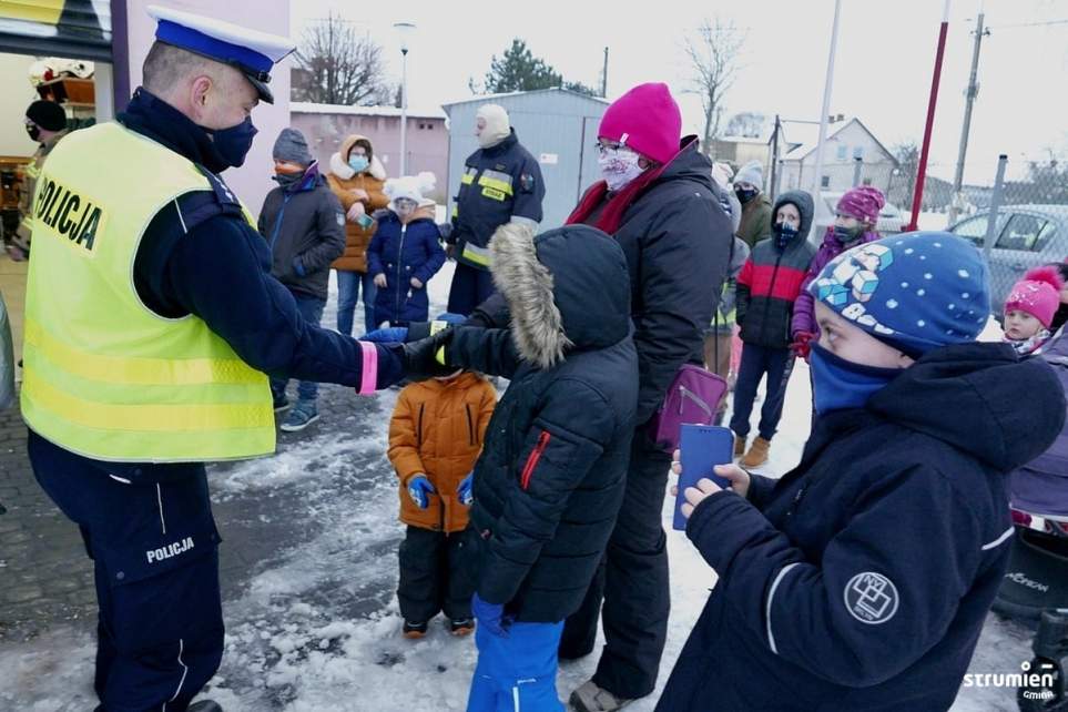 Akcja "Świeć przykładem - bądź widoczny" w Bąkowie