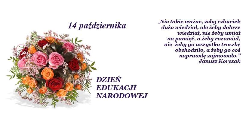 14 października Dzień Edukacji Narodowej