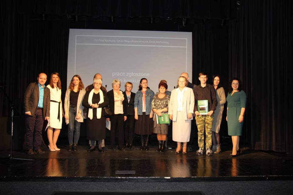 Finał XVI Ogólnopolskiego Konkursu Sztuki Nieprofesjonalnej im. Emilii Michalskiej 18.11.2016r.