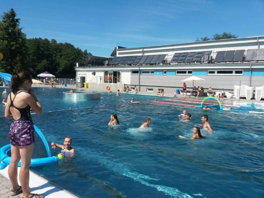 Waterpolo na strumieńskim basenie
