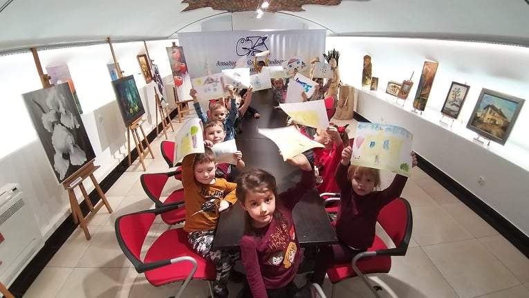 Warsztaty w Galerii Pod Ratuszem