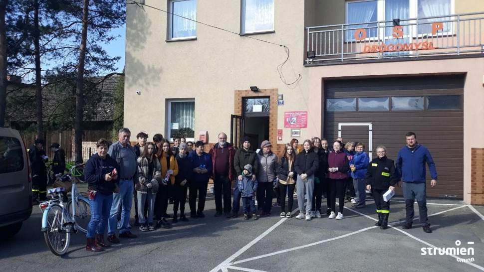 Akcja sprzątania w gminie Strumień