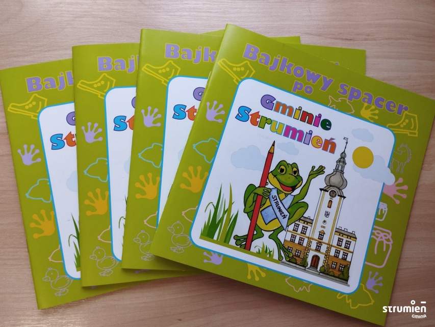 Kolorowanka "Bajkowy spacer po gminie Strumień"