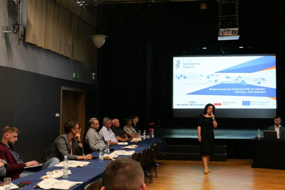 Spotkanie dotyczące prac inwestycyjnych na linii E65