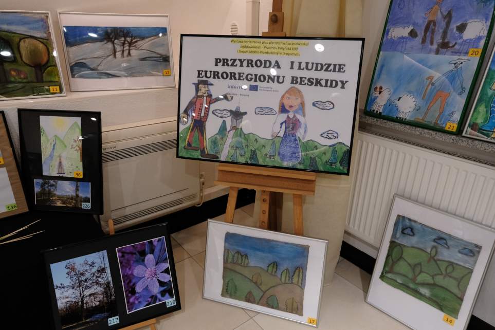 Wystawa konkursowa "Przyroda i ludzie Euroregionu Beskidy