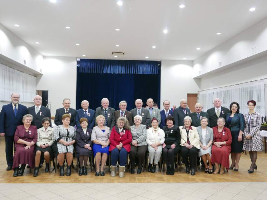 Złote gody w gminie Strumień